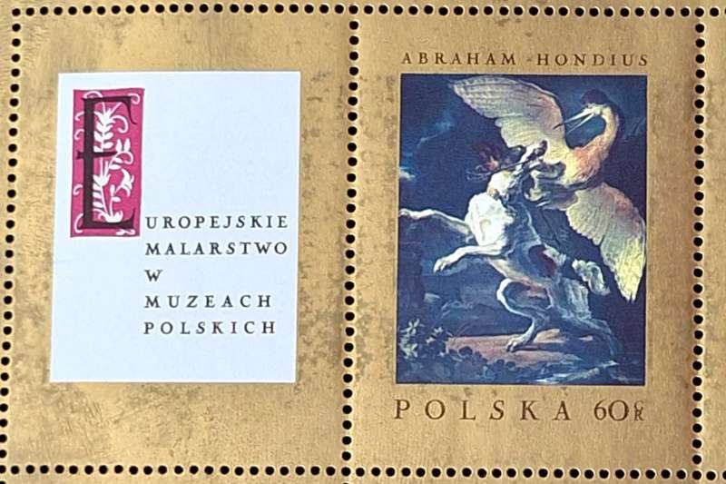 Poland 1967 European painting in Polish museums 1 Mint Sheet