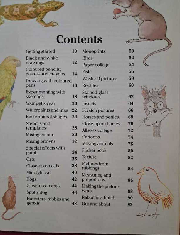 How to draw and paint Pets by Diana Craig Hardcover