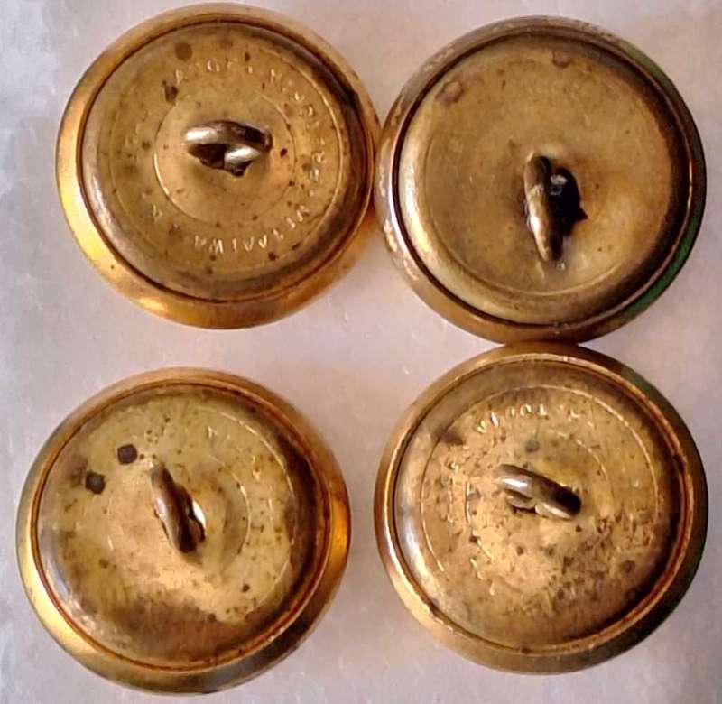 South African Navy (Lion Over Anchor) Roped Rim 22mm 1972-2002 Gilt Military uniform button