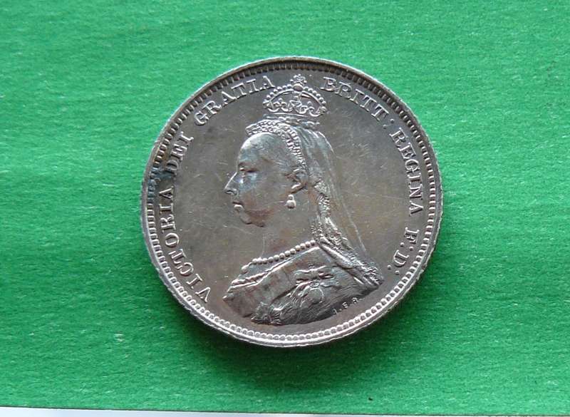 1888 SHILLING CONDITION AS PER PHOTO