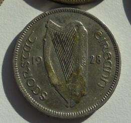 1928 IRELAND 6 PENCE