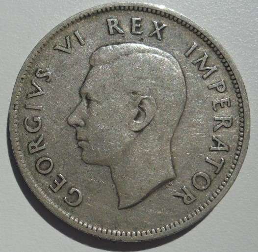 1942 2.5 SHILLING CONDITION AS PER PHOTO