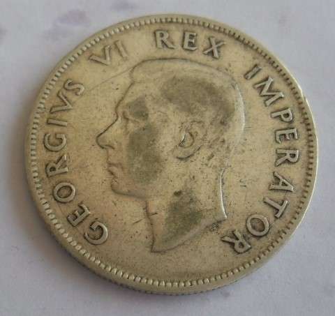 1944 2.5 Shilling 80% Silver