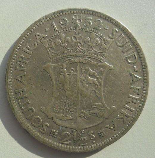 1952 2.5 SHILLING AS PER IMAGE