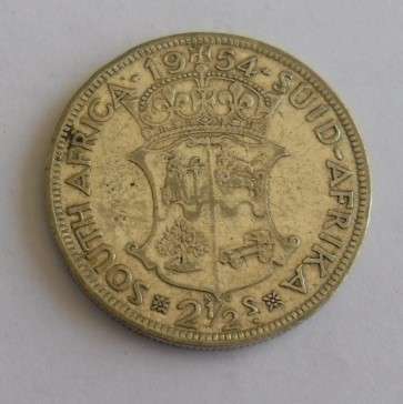 1954 2.5 SHILLING