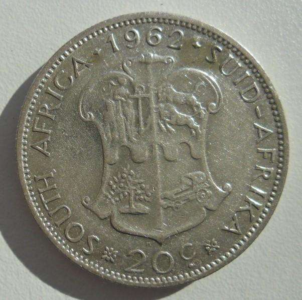 1962 20 CENT AS PER IMAGE