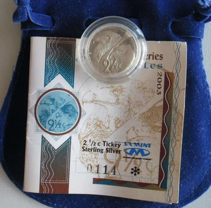 2003 PROOF EAGLES 2.5 CENT FOR SPIRIT77
