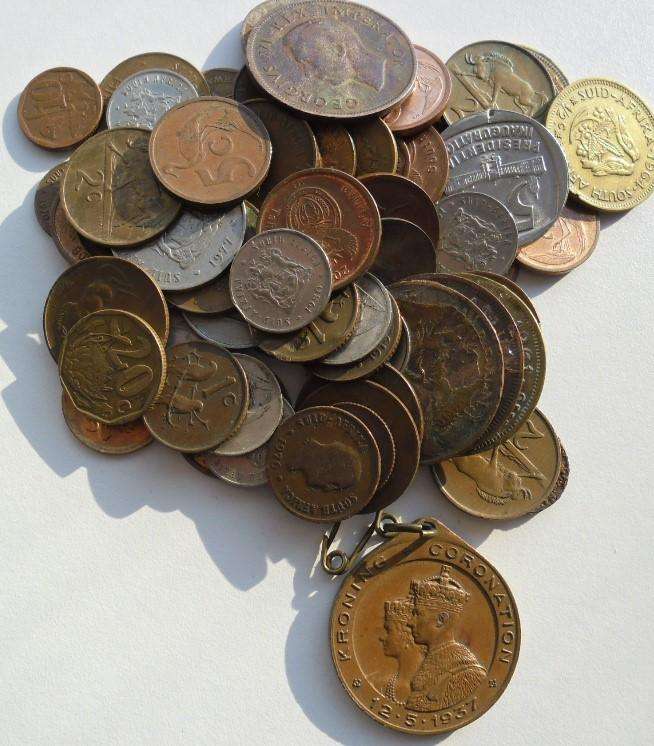 WORLD AND SA COINS ALL FOR ONE BID