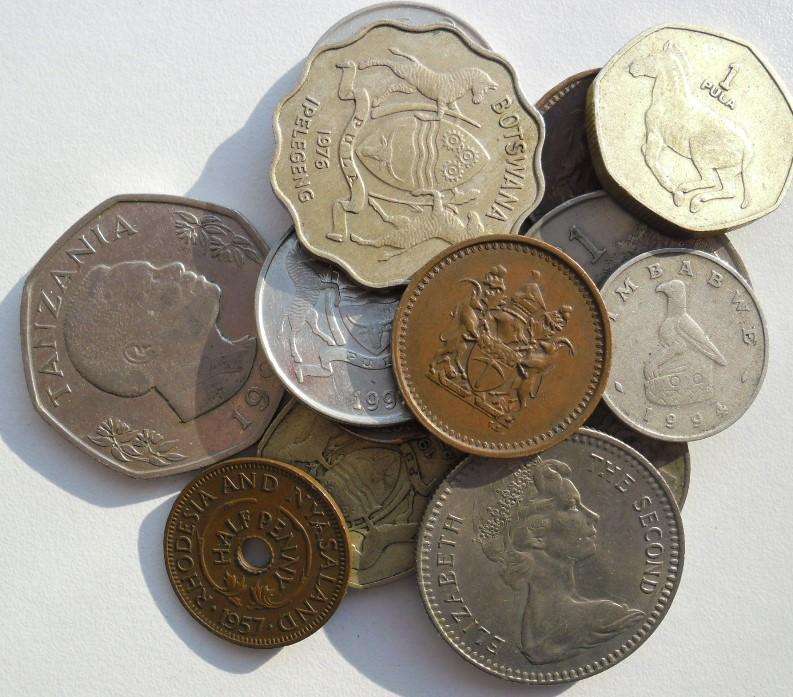 ZIM AND AFRICA COINS ALL FOR ONE BID