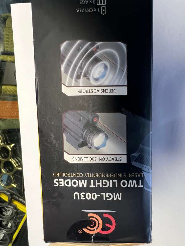 Pistol flash light