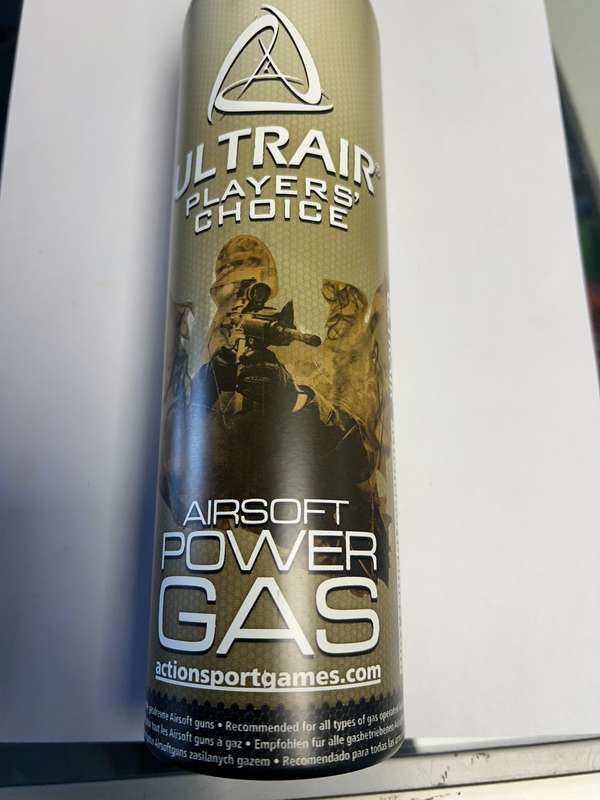 Airsoft gas
