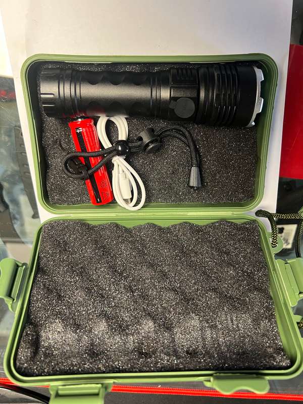 Tactical flash light high power