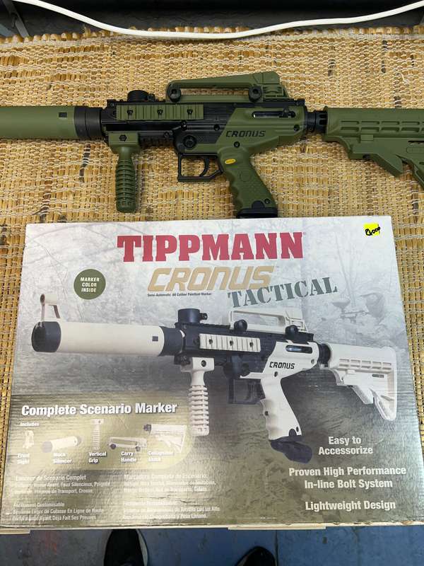 Tipman Cronus paint ball gun