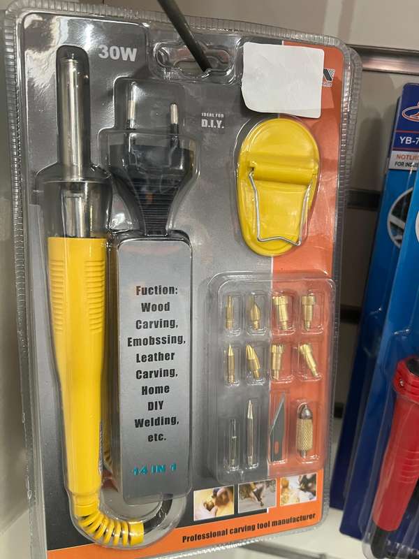 Hobby soldering iron set