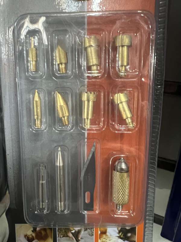 Hobby soldering iron set