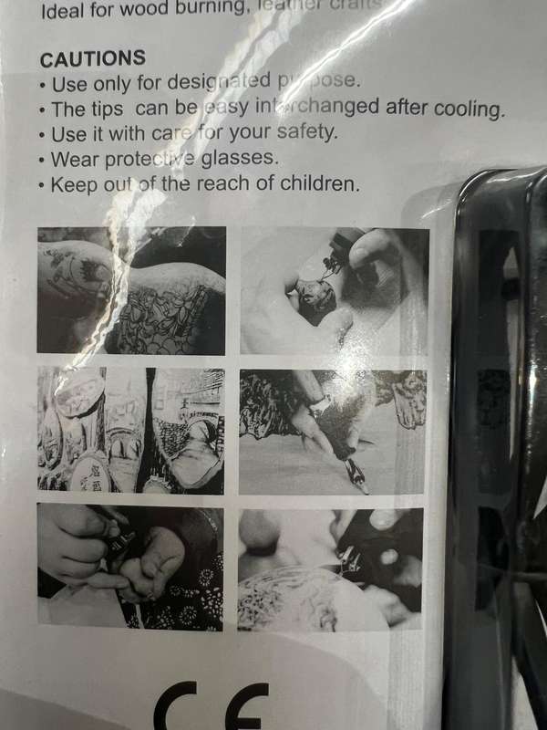 Hobby soldering iron set
