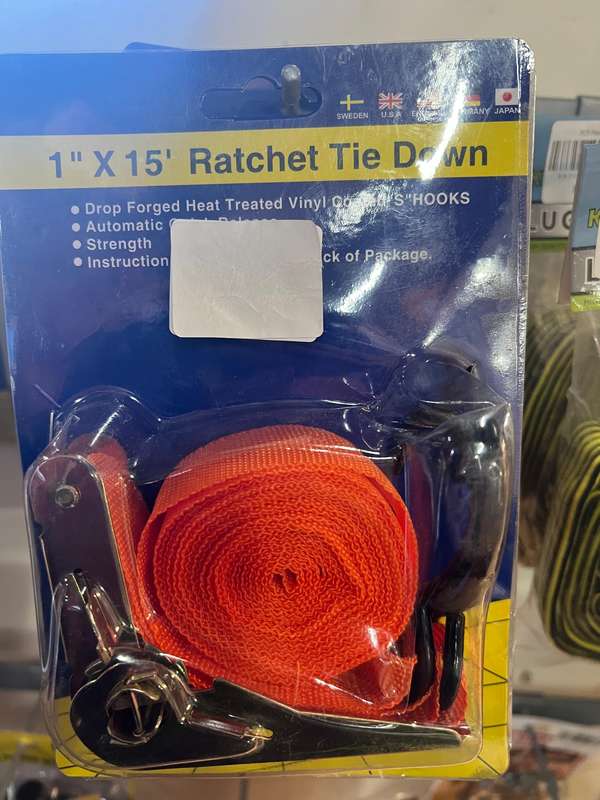 Ratchet straps