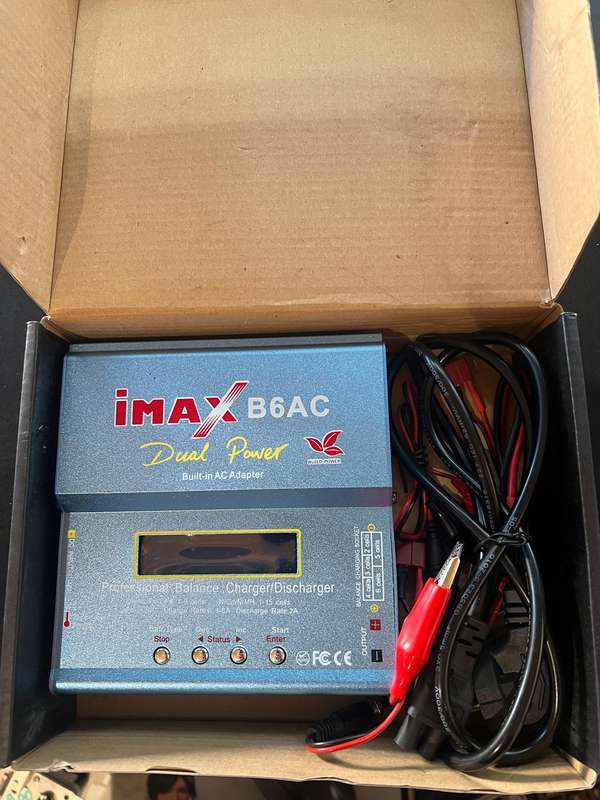 Hobby battery charger lithium and tester