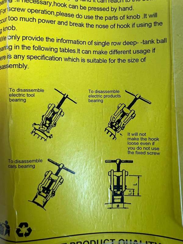 Bearing puller