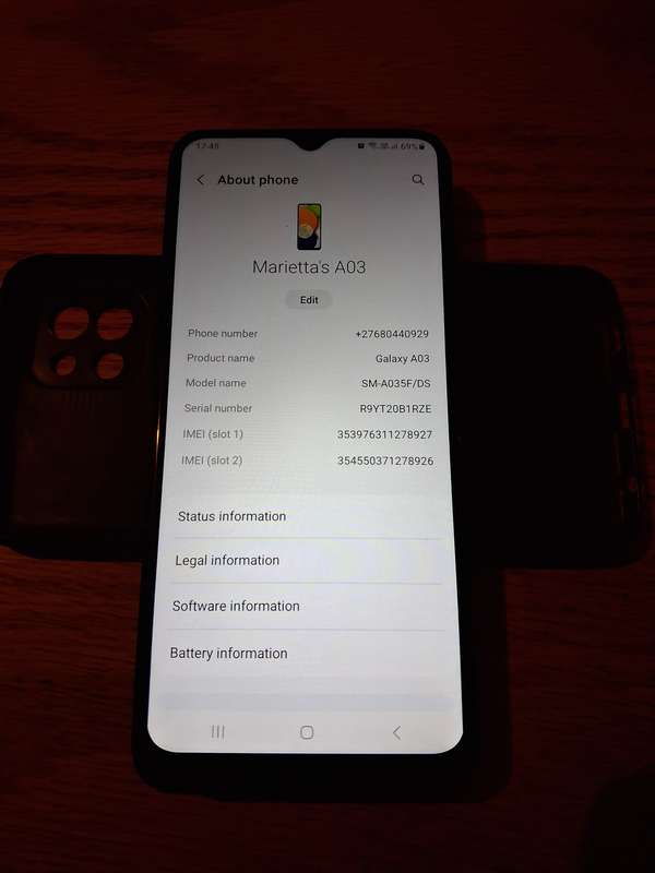 Samsung Galaxy A03