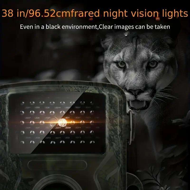 Trail Camera Infrared Wildlife Hunting Camera Night Vision Waterproof