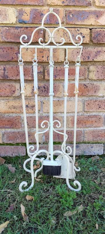 Cast Iron Fireplace Tool Set