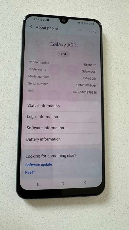 Samsung Galaxy A30