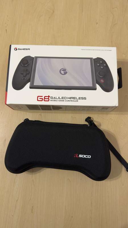 GameSir G8 Plus Bluetooth Gamepad Hall Effect Gaming Controller & Carry Case