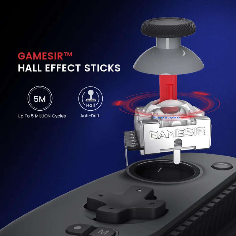 GameSir G8 Plus Bluetooth Gamepad Hall Effect Gaming Controller