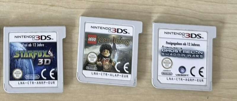 Nintendo 2DS +2 3DS Games