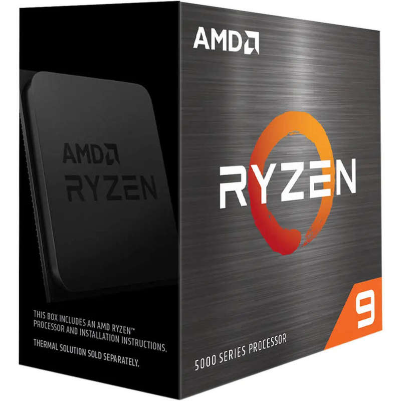 AMD Ryzen 9 5900X 12-Core CPU - Cooler Not Included - OPEN BOX