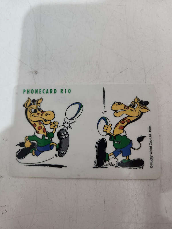 Telkom Phonecard Rugby World Cup 1995