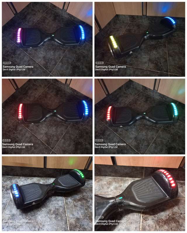 Black Zingo Hoverboard - LED Lights - Back & Forward Motion - Verified Working With Photo Proof