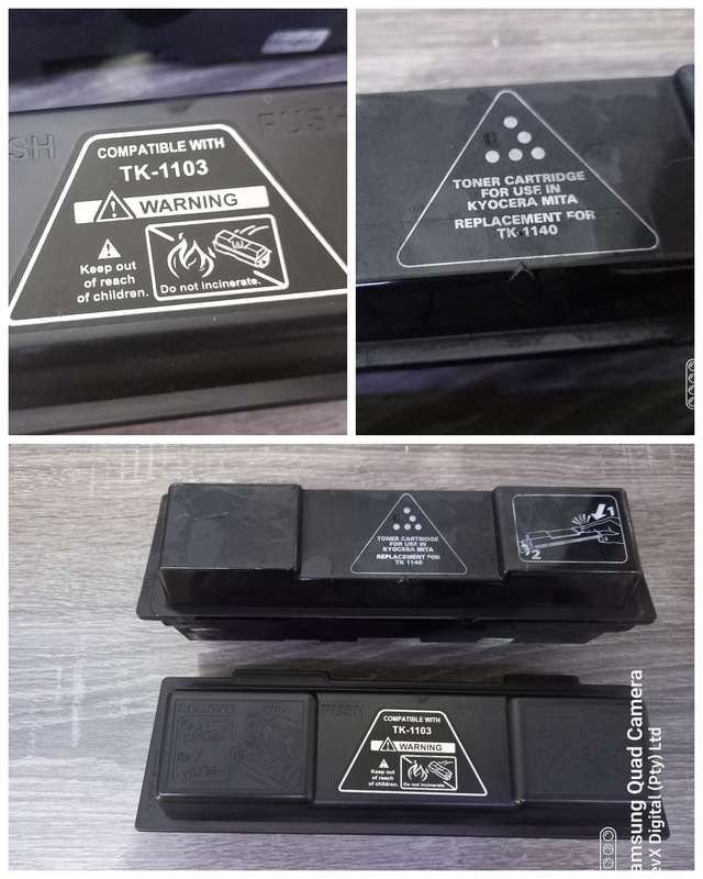 Kyocera Ecosys FS-1128MFP Business Printer - Rebranded To UTAX - 2 x Black Toners - Verified Tested