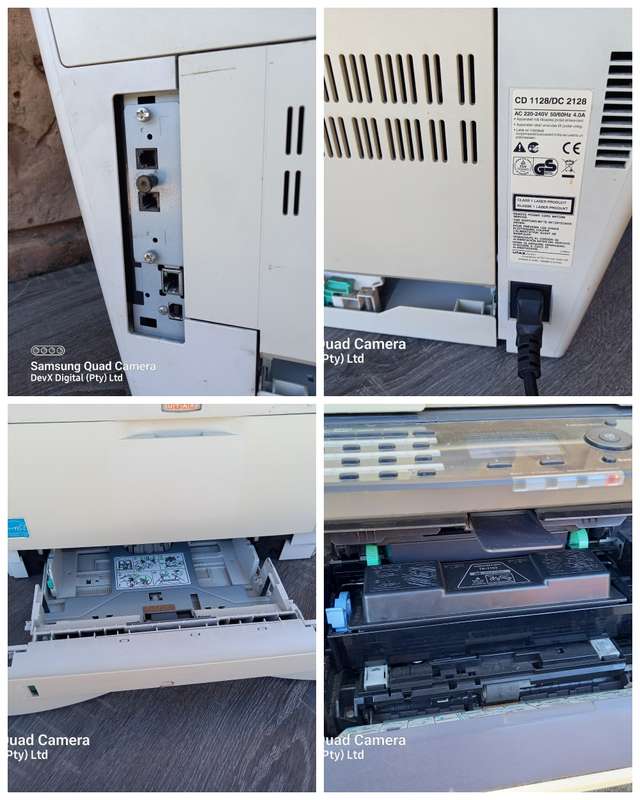 Kyocera Ecosys FS-1128MFP Business Printer - Rebranded To UTAX - 2 x Black Toners - Verified Tested