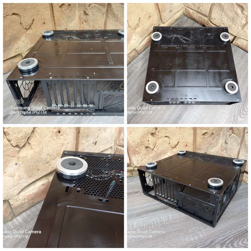 SilverStone Metal Gaming Case - 6.5kg Heavy-Duty Steel Build - 3x Fans - Optimized For Airflow