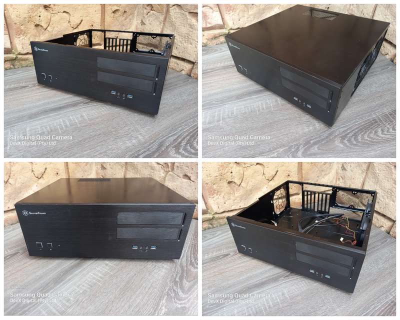 SilverStone Metal Gaming Case - 6.5kg Heavy-Duty Steel Build - 3x Fans - Optimized For Airflow