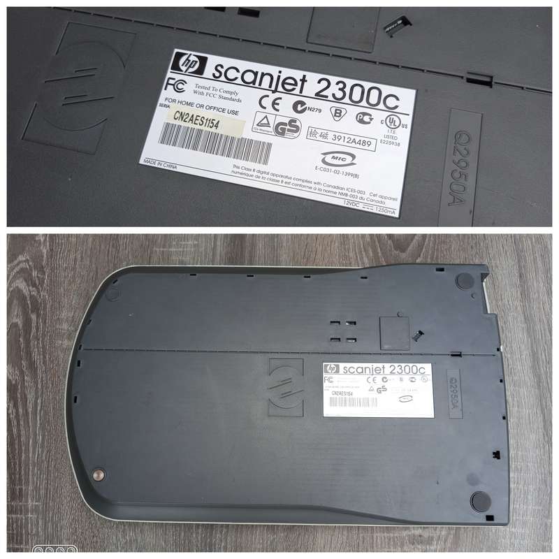 HP ScanJet 2300c - Fast Document Scanning Under 1 Minute - Fully Tested - Fast, Reliable & Portable