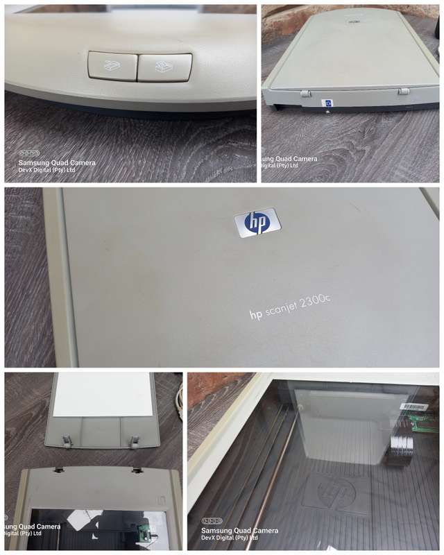 HP ScanJet 2300c - Fast Document Scanning Under 1 Minute - Fully Tested - Fast, Reliable & Portable