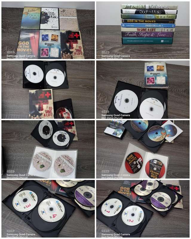 Lot of 8 Christian Praise & Worship DVD Sets - Special Multi-Disc Box Sets - Original Titles