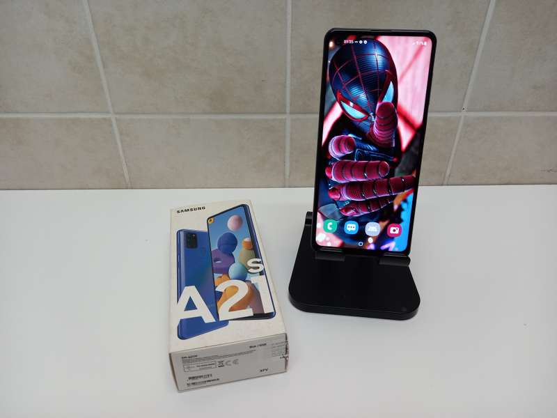 Verified Tested - Samsung A21s - 32GB Storage - 48MP Quad Camera - 5000mAh - 3GB Ram - Blue Edition