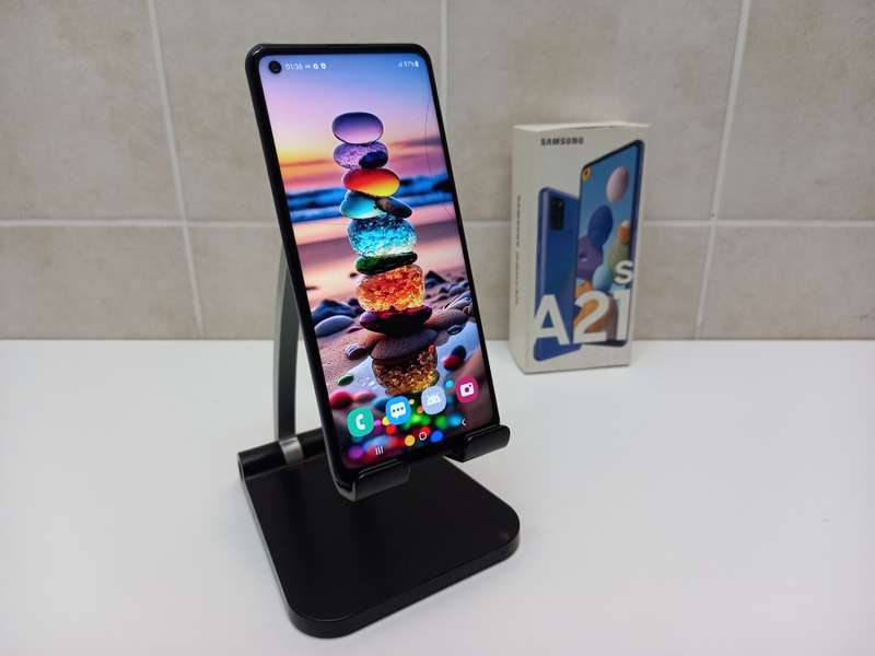 Verified Tested - Samsung A21s - 32GB Storage - 48MP Quad Camera - 5000mAh - 3GB Ram - Blue Edition