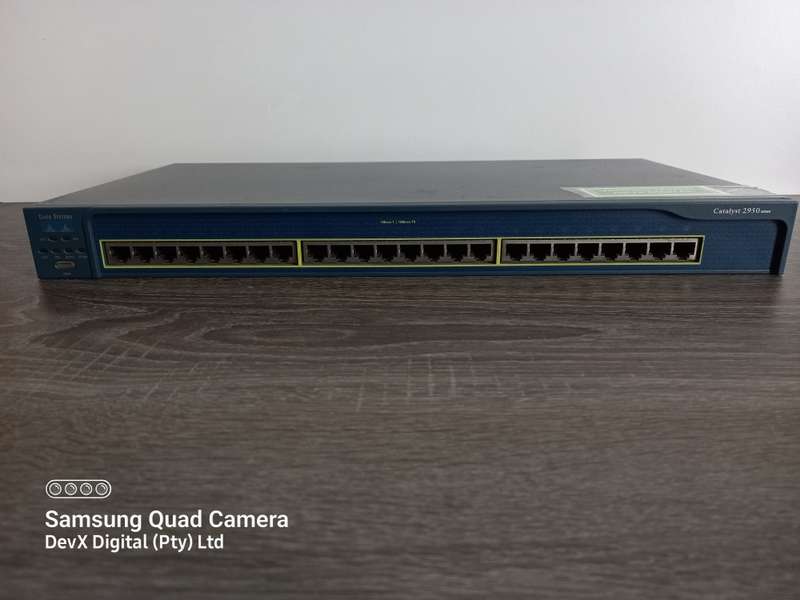 Verified Tested - 24 Port Cisco Catalyst 2950 Switch - Standalone - Fixed-Config - Managed 10/100 Mb