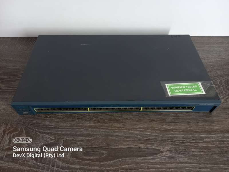 Verified Tested - 24 Port Cisco Catalyst 2950 Switch - Standalone - Fixed-Config - Managed 10/100 Mb