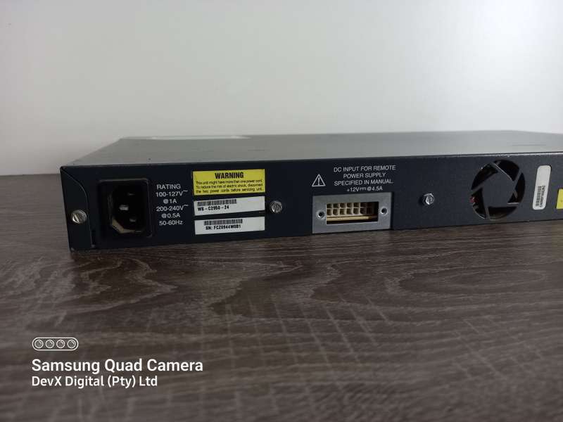 Verified Tested - 24 Port Cisco Catalyst 2950 Switch - Standalone - Fixed-Config - Managed 10/100 Mb