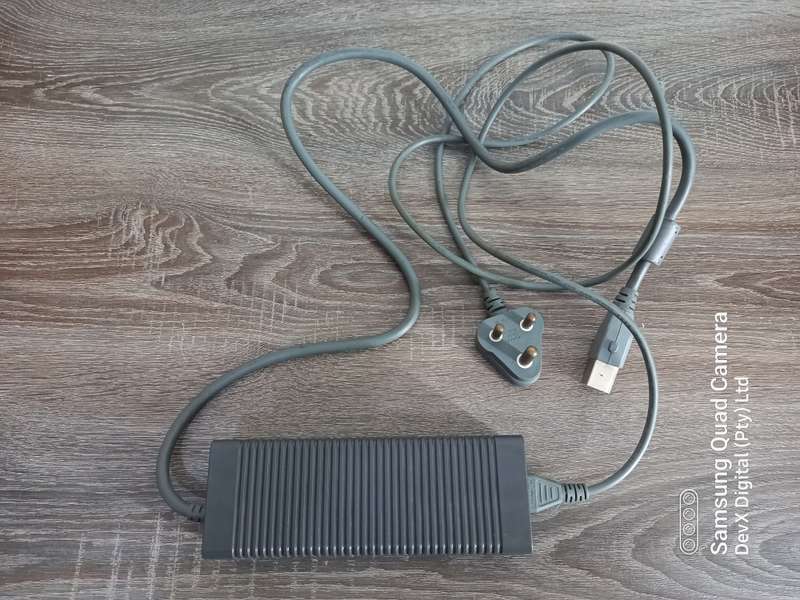 Microsoft Xbox 360 Power Supply - 12v/203W/16.5A - Verified Working Power Supply - Grey