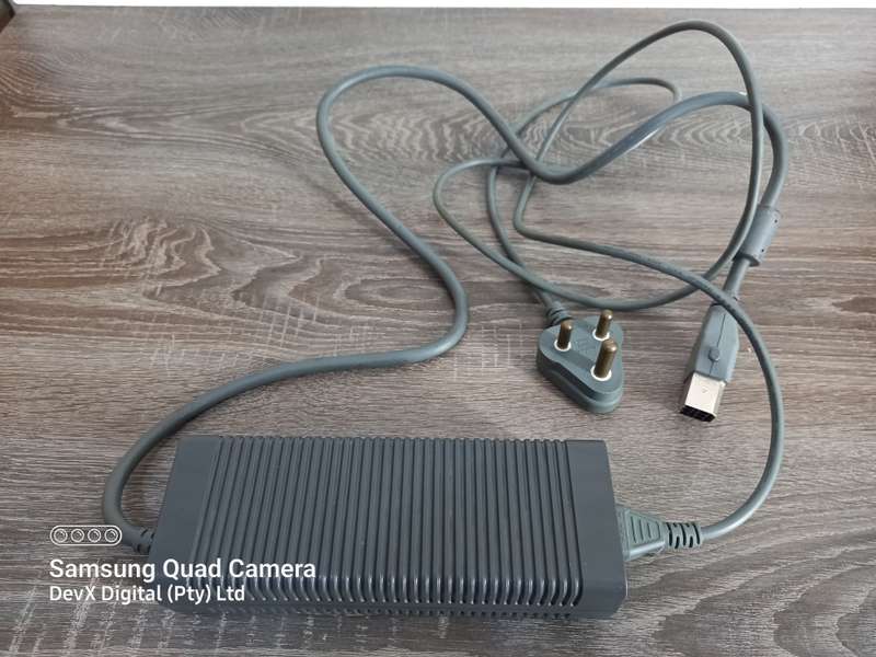Microsoft Xbox 360 Power Supply - 12v/203W/16.5A - Verified Working Power Supply - Grey