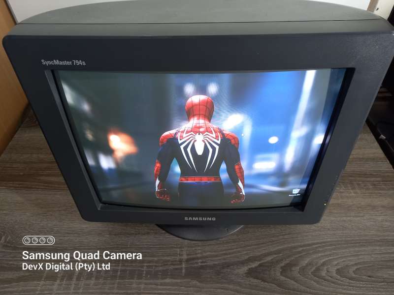 Verified Tested - Samsung SyncMaster 794s Monitor + Built-in 1.9m VGA Cable + Power Cable