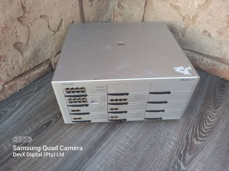Samsung OfficeServ 7400 PABX Digital Office System - Untested, No Power