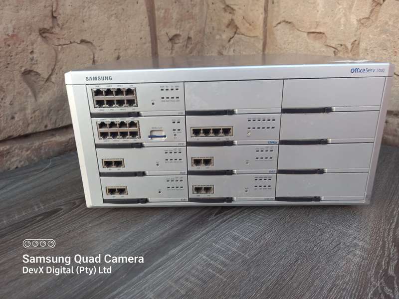 Samsung OfficeServ 7400 PABX Digital Office System - Untested, No Power